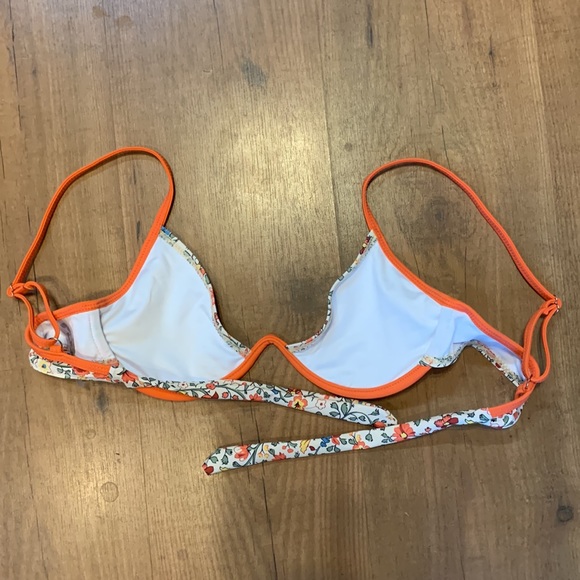 3/$23 Shein NWOT Underwire Push Up Floral Boho Western Swimsuit Bikini Top - Picture 3 of 4